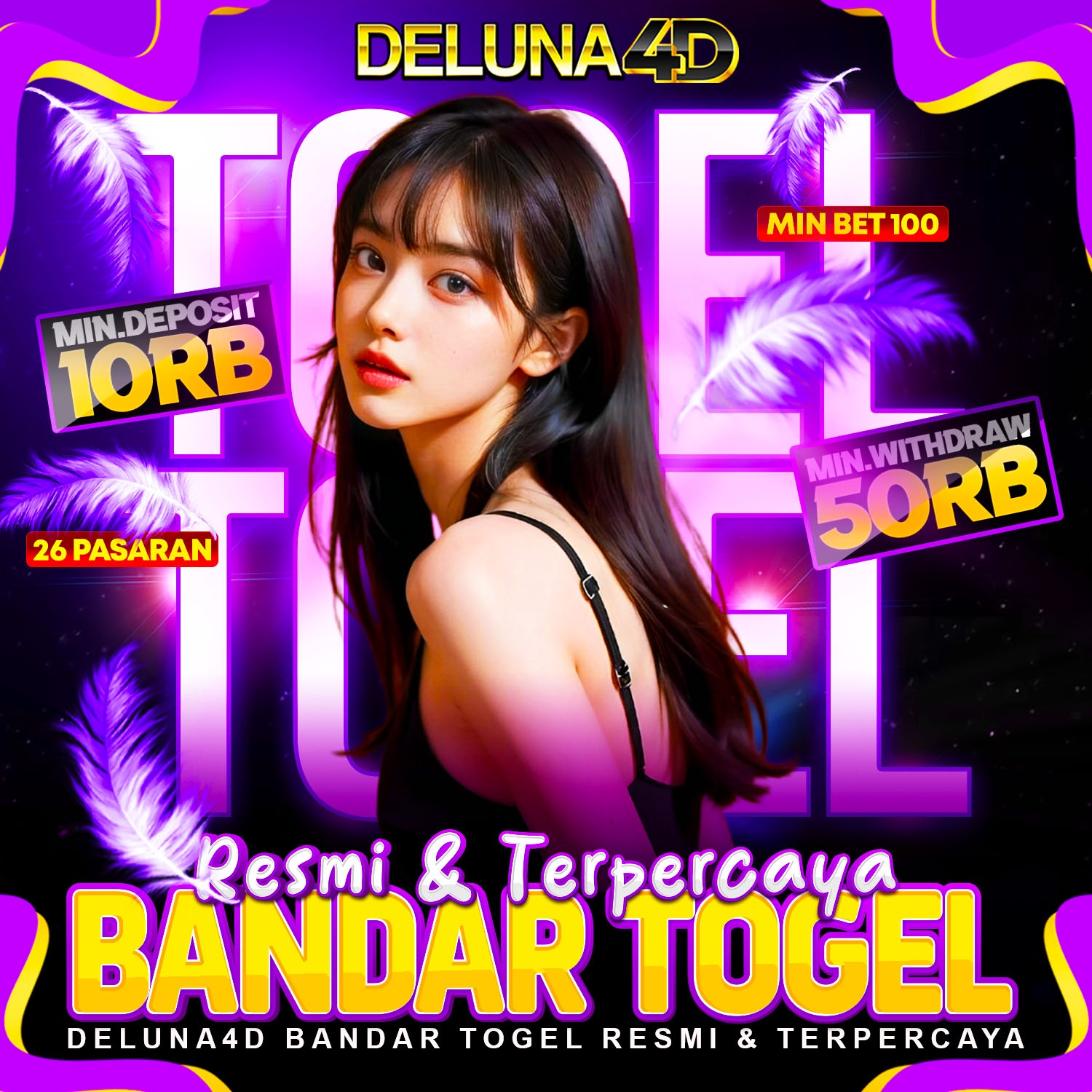 DELUNA4D : Bandar Togel Resmi & Terpercaya Hari Ini Pasti Jitu