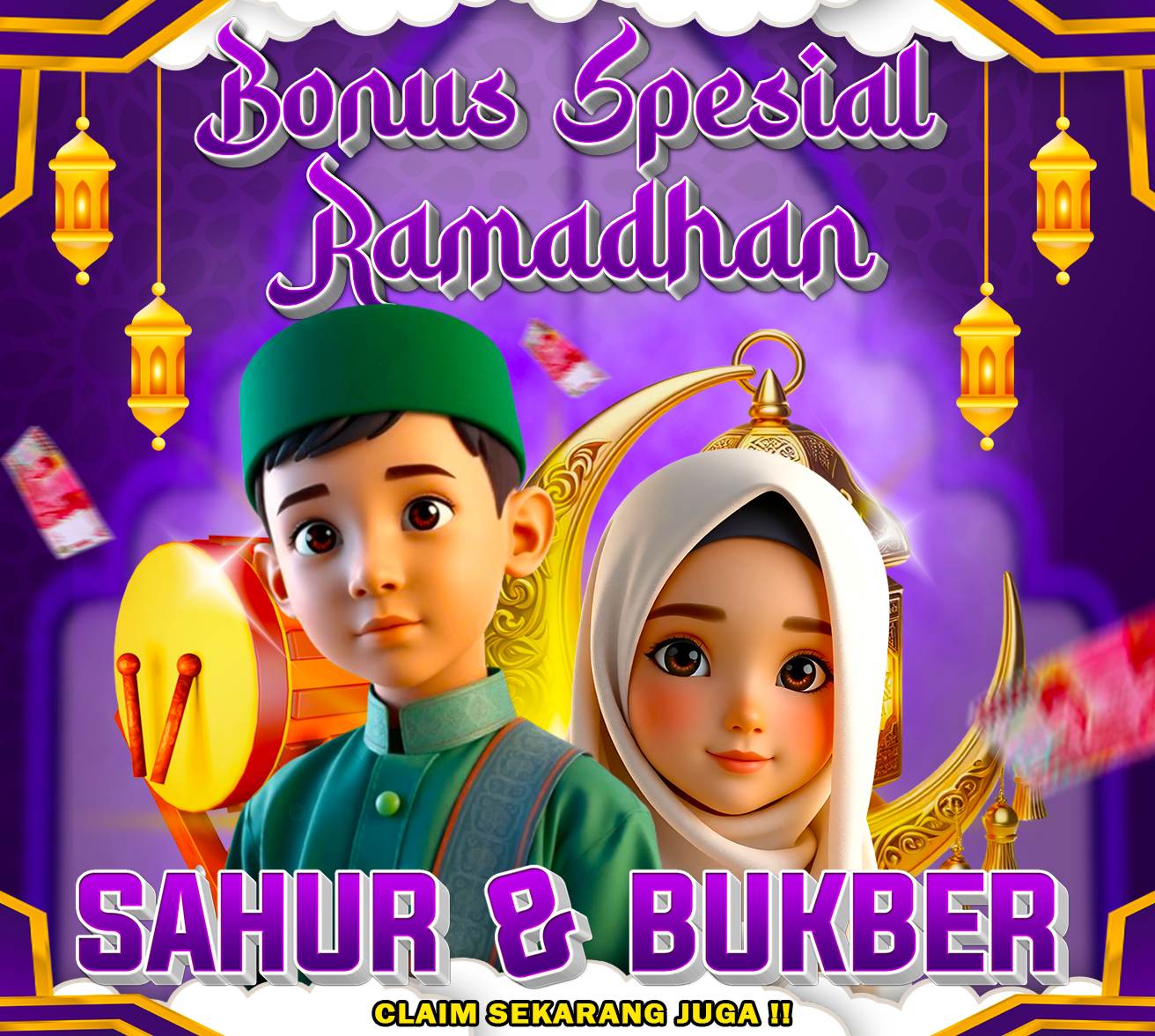 BONUS SAHUR & BUKBER GOCAP4D