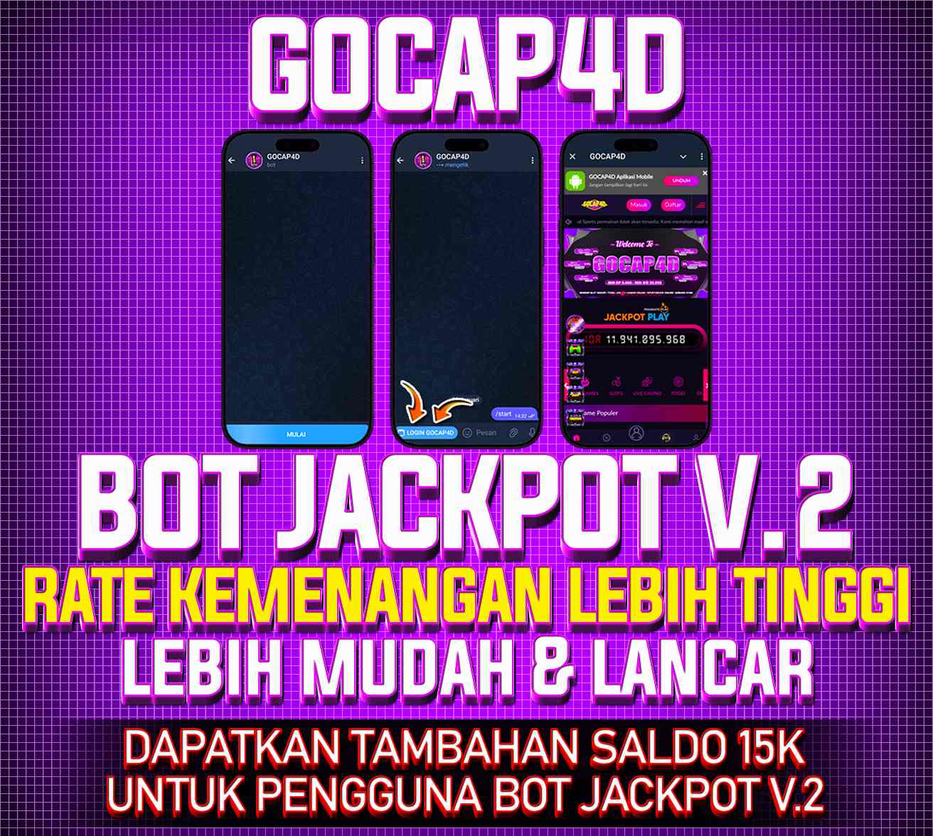 Miniapp bot jackpot v.2 gocap4d