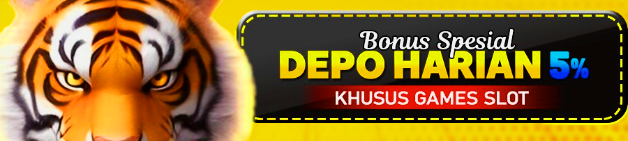 BONUS DEPOSIT HARIAN 5%