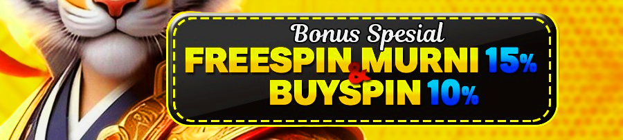 EVENT FREESPIN 15% & BUYSPIN 10%