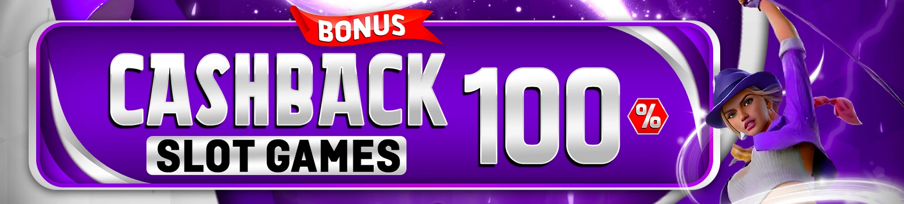 BONUS CASHBACK KHUSUS SLOT 100%